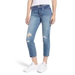 New w/ Tags - SP Black Clam Digger Mom Jeans, sz 31